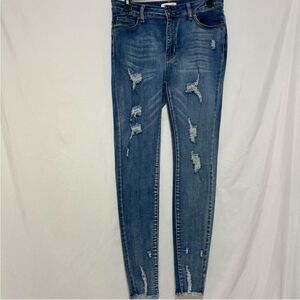Between Us denim distressed jeans Size 13